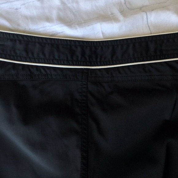 Mexx Black Pants Beige Trim Straight Leg Size 6 - Picture 7 of 9